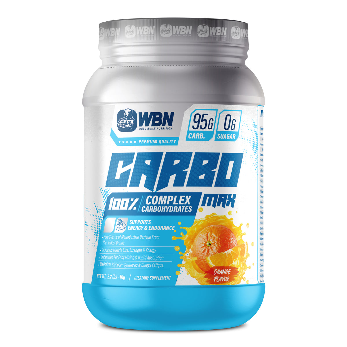 WBNSUPPS CARBO MAX 1kg Orange