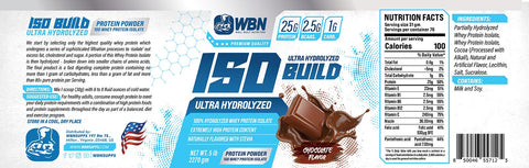 WBNSUPPS ISO BUILD CHOCOLATE FLAVOR