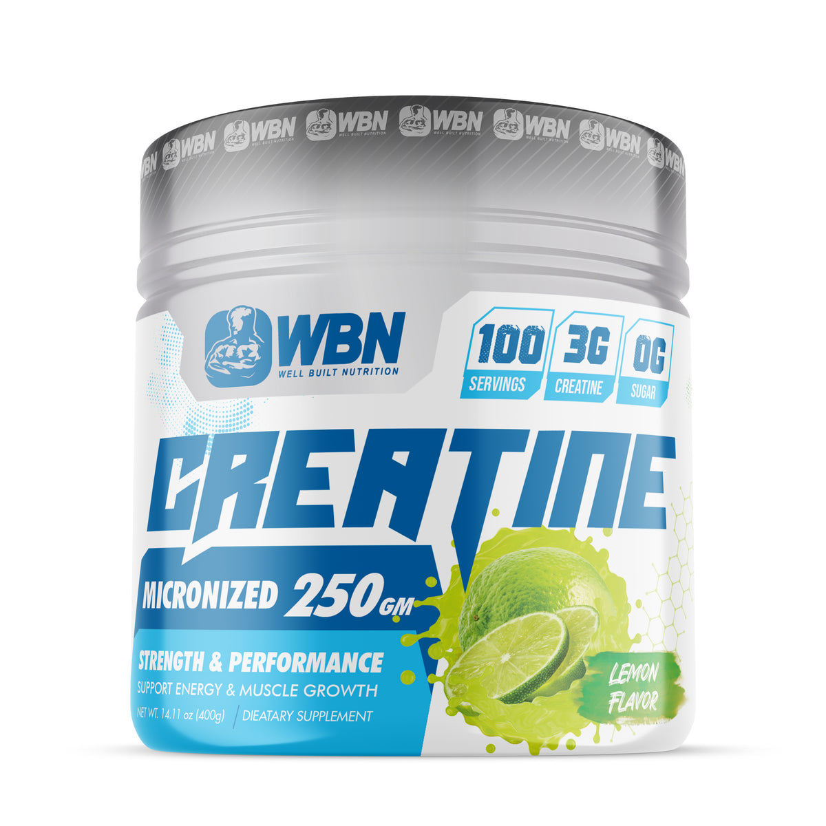 WBNSUPPS CREATINE LEMON FLAVOR